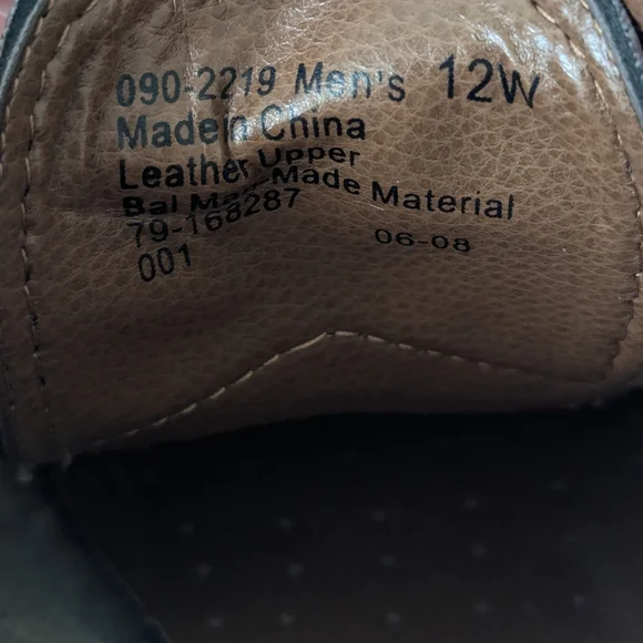 Dockers Gordon Oxford Classic Leather Casual Loafer, Mens Shoe Size 12 WIDE Fit - Picture 13 of 13